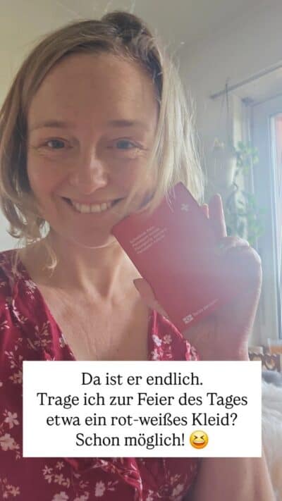 Bianca Fritz, Schweizer Pass